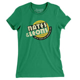Nates & Leons Women's T-Shirt-Kelly Green-Allegiant Goods Co. Vintage Sports Apparel