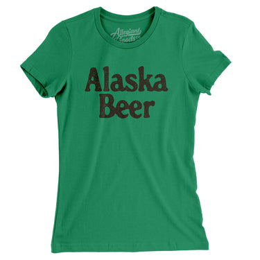 Alaska Beer Women's T-Shirt-Allegiant Goods Co. Vintage Sports Apparel