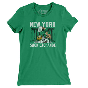 New York Sack Exchange Women's T-Shirt-Allegiant Goods Co. Vintage Sports Apparel