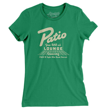 Patio Show Bar and Lounge Detroit in Kelly Green Color