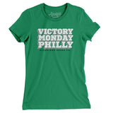 Victory Monday Philly Women's T-Shirt-Allegiant Goods Co. Vintage Sports Apparel