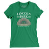 Lincoln Park Women's T-Shirt-Kelly Green-Allegiant Goods Co. Vintage Sports Apparel