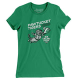 Pawtucket Tigers Women's T-Shirt-Allegiant Goods Co. Vintage Sports Apparel