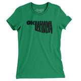 Oklahoma State Shape Text Women's T-Shirt-Allegiant Goods Co. Vintage Sports Apparel