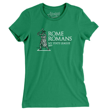 Rome Romans Women's T-Shirt-Allegiant Goods Co. Vintage Sports Apparel