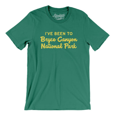 I've Been To Bryce Canyon National Park Men/Unisex T-Shirt-Kelly-Allegiant Goods Co. Vintage Sports Apparel