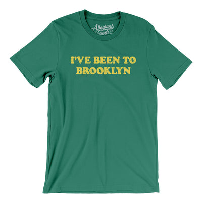 I've Been To Brooklyn Men/Unisex T-Shirt-Kelly-Allegiant Goods Co. Vintage Sports Apparel