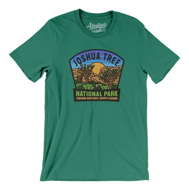 Joshua Tree National Park Badge Men/Unisex T-Shirt-Kelly-Allegiant Goods Co. Vintage Sports Apparel