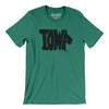 Iowa State Shape Text Men/Unisex T-Shirt-Kelly-Allegiant Goods Co. Vintage Sports Apparel