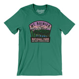 Mt. Rainier National Park Badge Men/Unisex T-Shirt-Allegiant Goods Co. Vintage Sports Apparel