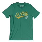 St Pete Vintage Script Men/Unisex T-Shirt-Kelly-Allegiant Goods Co. Vintage Sports Apparel
