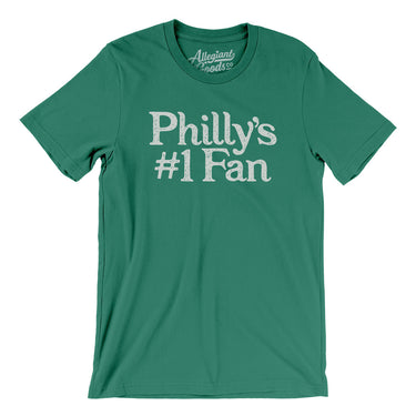 Philly's Number 1 Fan Men/Unisex T-Shirt-Allegiant Goods Co. Vintage Sports Apparel