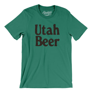 Utah Beer Men/Unisex T-Shirt-Allegiant Goods Co. Vintage Sports Apparel