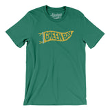 Green Bay Pennant Men/Unisex T-Shirt-Allegiant Goods Co. Vintage Sports Apparel