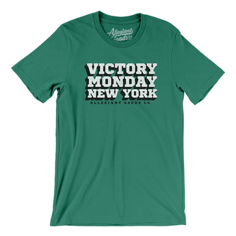 Victory Monday New York Men/Unisex T-Shirt-Allegiant Goods Co. Vintage Sports Apparel