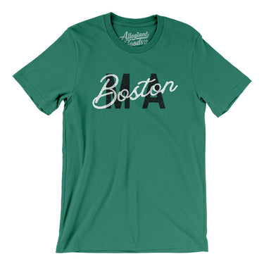Boston Ma Overprint Overprinted Men/Unisex T-Shirt-Allegiant Goods Co. Vintage Sports Apparel