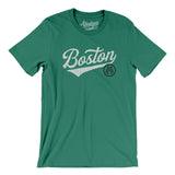 Boston Vintage Script Men/Unisex T-Shirt-Allegiant Goods Co. Vintage Sports Apparel
