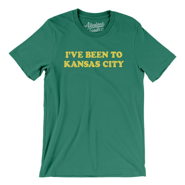 I've Been To Kansas City Men/Unisex T-Shirt-Allegiant Goods Co. Vintage Sports Apparel