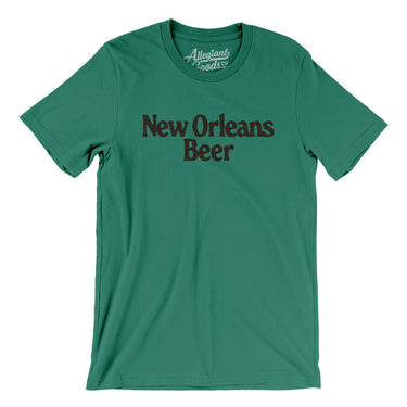 New Orleans Beer Men/Unisex T-Shirt-Kelly-Allegiant Goods Co. Vintage Sports Apparel
