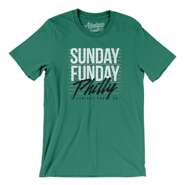Sunday Funday Philly Men/Unisex T-Shirt-Allegiant Goods Co. Vintage Sports Apparel