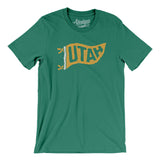 Utah Pennant Men/Unisex T-Shirt-Allegiant Goods Co. Vintage Sports Apparel