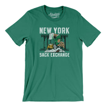 New York Sack Exchange Men/Unisex T-Shirt-Allegiant Goods Co. Vintage Sports Apparel