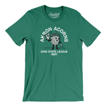Akron Acorns Baseball Men/Unisex T-Shirt-Allegiant Goods Co. Vintage Sports Apparel
