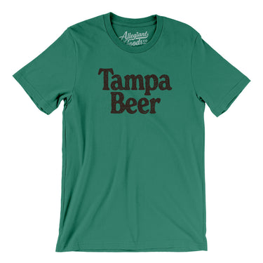 Tampa Beer Men/Unisex T-Shirt-Kelly-Allegiant Goods Co. Vintage Sports Apparel