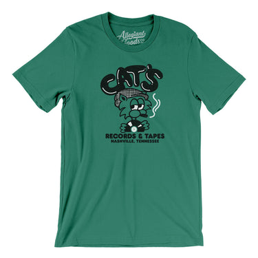 Cat's Records and Tapes in Kelly Color