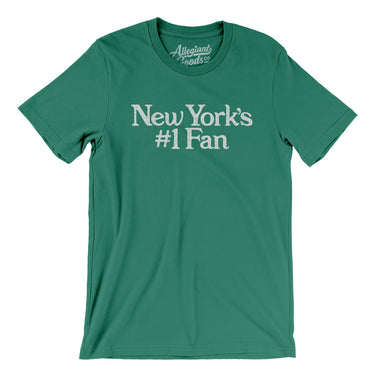 New York's Number 1 Fan Men/Unisex T-Shirt-Allegiant Goods Co. Vintage Sports Apparel