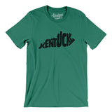 Kentucky State Shape Text Men/Unisex T-Shirt-Allegiant Goods Co. Vintage Sports Apparel