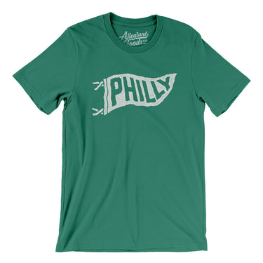 Philly Pennant Men/Unisex T-Shirt-Allegiant Goods Co. Vintage Sports Apparel