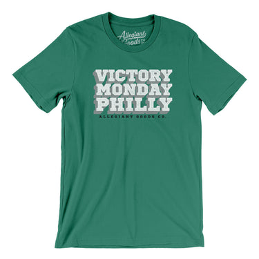 Victory Monday Philly Men/Unisex T-Shirt-Allegiant Goods Co. Vintage Sports Apparel