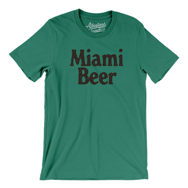 Miami Beer Men/Unisex T-Shirt-Allegiant Goods Co. Vintage Sports Apparel