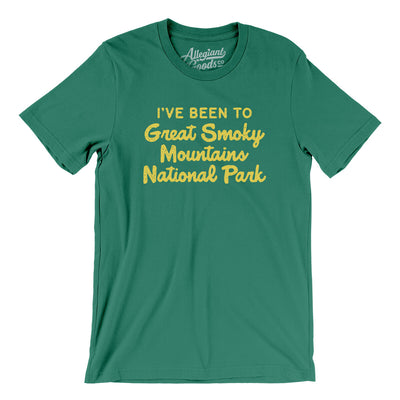 I've Been To Great Smoky Mountains National Park Men/Unisex T-Shirt-Kelly-Allegiant Goods Co. Vintage Sports Apparel