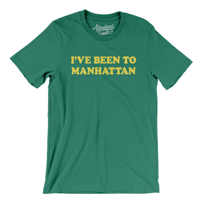 I've Been To Manhattan Men/Unisex T-Shirt-Kelly-Allegiant Goods Co. Vintage Sports Apparel