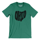 Ohio State Shape Text Men/Unisex T-Shirt-Allegiant Goods Co. Vintage Sports Apparel