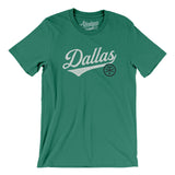 Dallas Vintage Script Men/Unisex T-Shirt-Allegiant Goods Co. Vintage Sports Apparel
