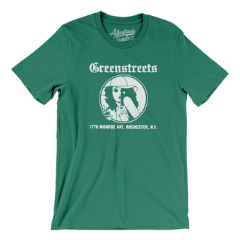 Greenstreets Rochester Men/Unisex T-Shirt-Kelly-Allegiant Goods Co. Vintage Sports Apparel