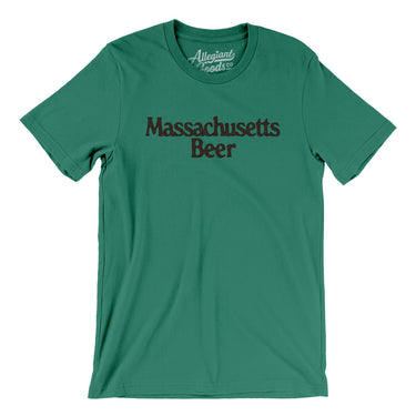 Massachusetts Beer Men/Unisex T-Shirt-Allegiant Goods Co. Vintage Sports Apparel