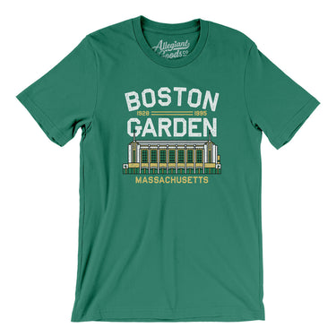 Boston Garden Men/Unisex T-Shirt-Allegiant Goods Co. Vintage Sports Apparel