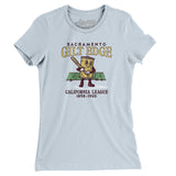 Sacramento Gilt Edge Women's T-Shirt-Allegiant Goods Co. Vintage Sports Apparel