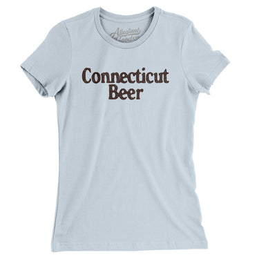 Connecticut Beer Women's T-Shirt-Allegiant Goods Co. Vintage Sports Apparel