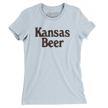 Kansas Beer Women's T-Shirt-Allegiant Goods Co. Vintage Sports Apparel