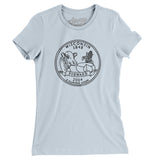 Wisconsin State Quarter Women's T-Shirt-Allegiant Goods Co. Vintage Sports Apparel