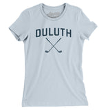 Duluth Golf Women's T-Shirt-Light Blue-Allegiant Goods Co. Vintage Sports Apparel