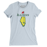 Illinois Golf Women's T-Shirt-Allegiant Goods Co. Vintage Sports Apparel