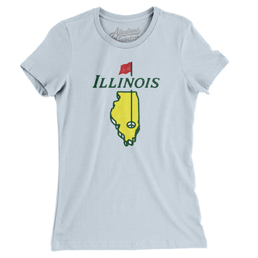 Illinois Golf Women's T-Shirt-Allegiant Goods Co. Vintage Sports Apparel