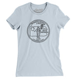 Pennsylvania State Quarter Women's T-Shirt-Allegiant Goods Co. Vintage Sports Apparel