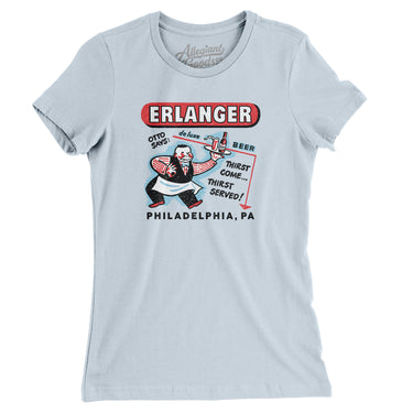 Erlanger Deluxe Beer Philadelphia in Light Blue Color